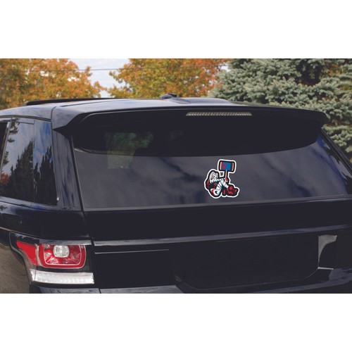 3" 7/8 x 4" 1/2 HARLEY QUINN V2 Car/Truck/Windows//Full Color Sticker - Picture 4 of 6
