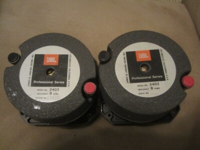 JBL アルミ合金製 ツイーターホーン 1ペア JBL 2402 2 m951 JBL 2402 Tweeter Pair | eBay