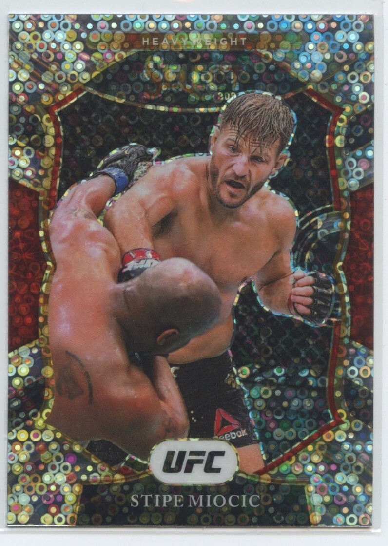 2021 Panini Select UFC H2 STIPE MIOCIC Silver Disco Prizm #61 Concourse!