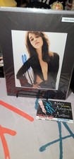 Emilia Clarke Actress  signed Autographed 8x10 Photo 11x14 Mat 
