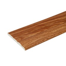 3m Wood Grain Self-adhesive PVC Skirting Line Wall Border Sticker Wallpaper