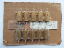 Lot of (10) Dale RH-25 91K Ohm 25W 5% Chassis Mount Power Resistors N.O.S.