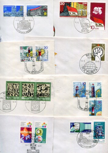 DDR - Kl. Sammlung ( 48 ) FDC aus 1958 - 1985 - KW 103,-- ( 29723 ) - Picture 3 of 6