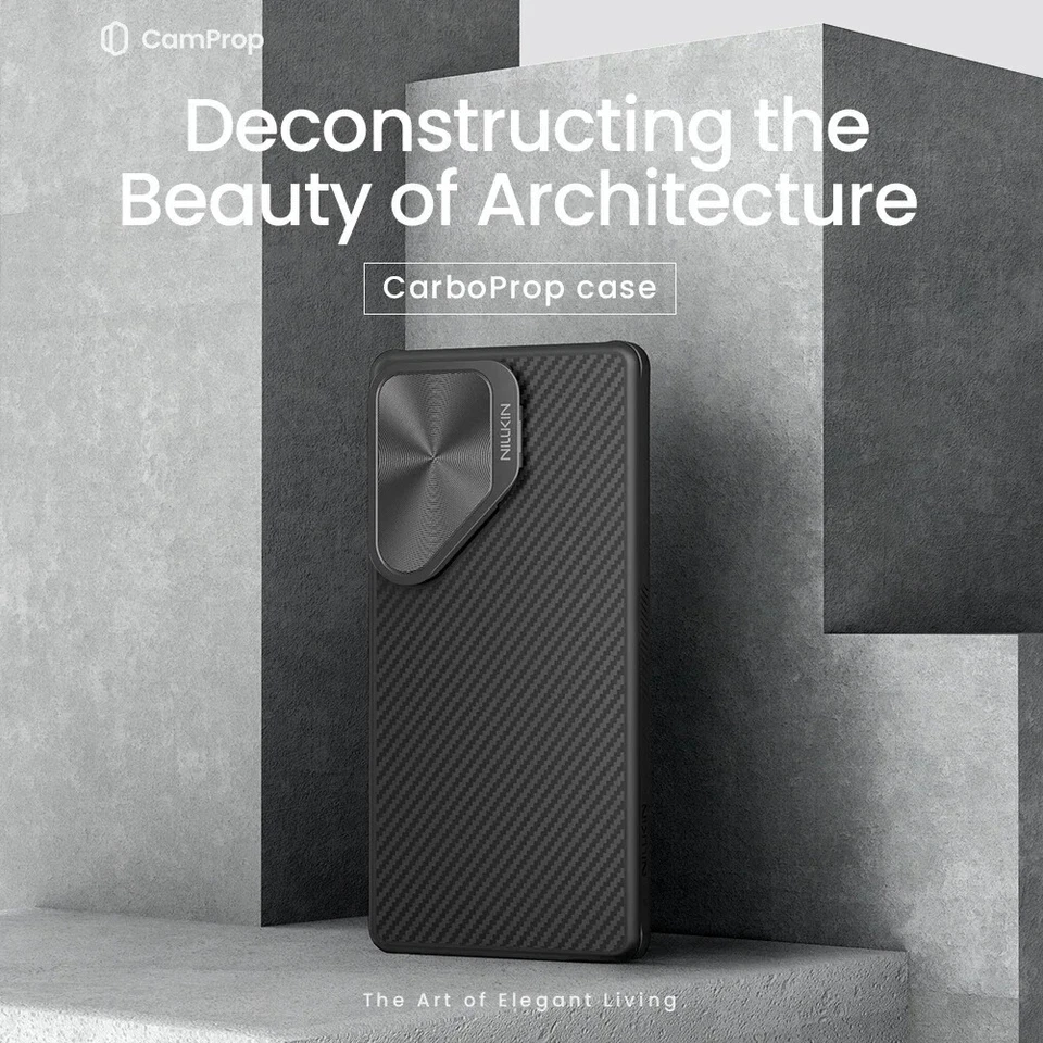 For Samsung Galaxy S25 Ultra Nillkin Aramid Fiber Magsafe Case Lens Holder Cover - Image 3 of 4