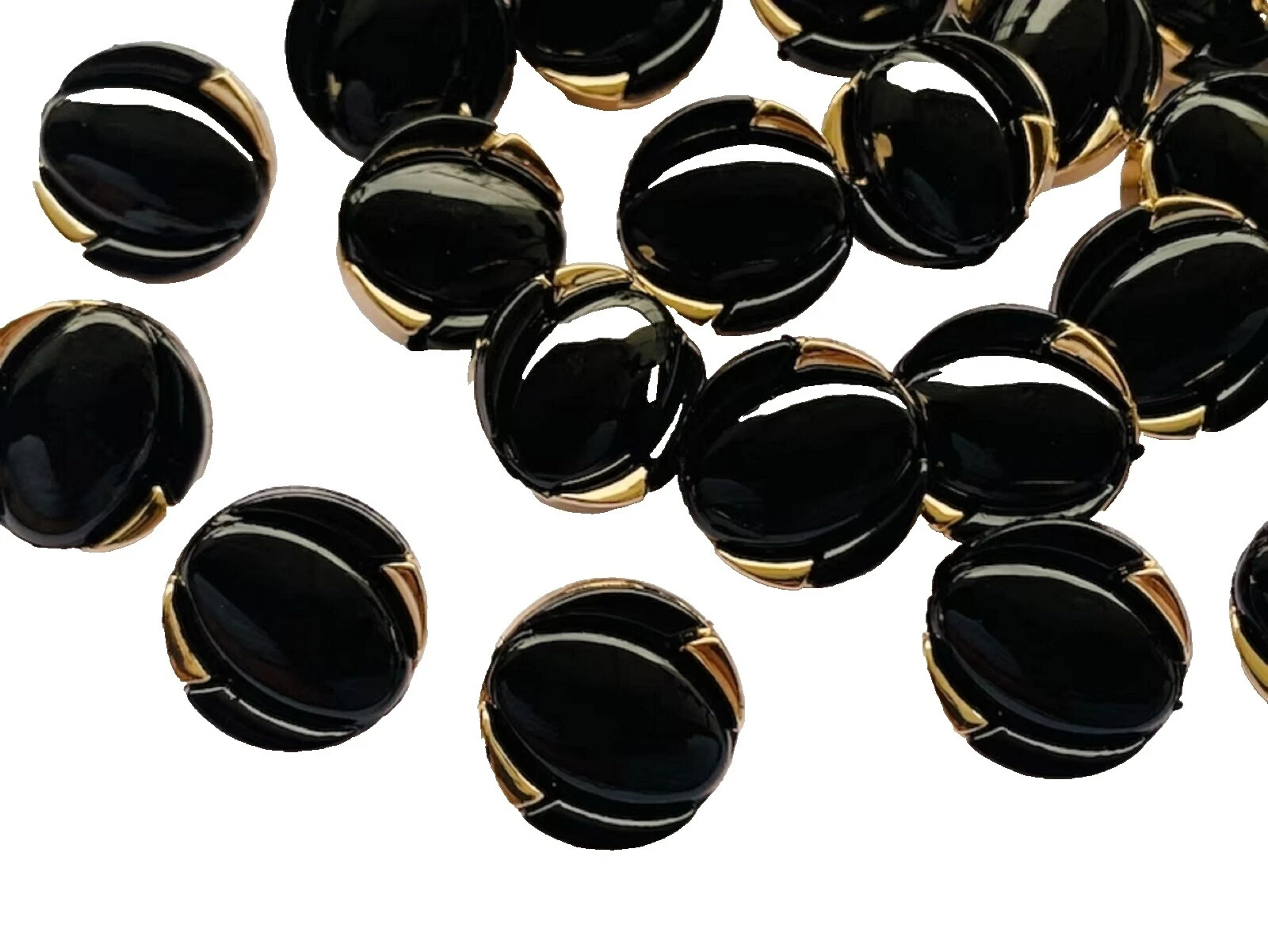 Black Shank Button Sewing Buttons