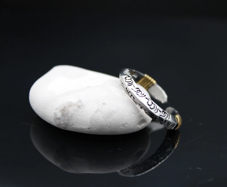 Ring Wikinger Herrenring Männerring versilbert Viking Modeschmuck Geschenk - Bild 3 von 4