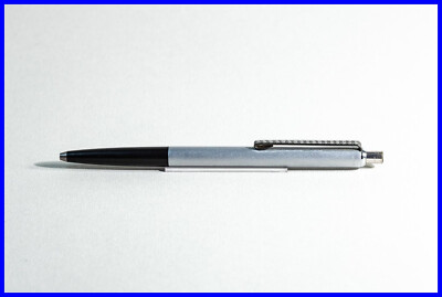 1979 MONTBLANC 492 Caressa Kugelschreiber - Matt Schwarz & Silber