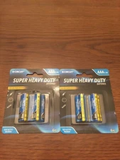 E-circuit AAA1.5V Super Heavy Duty Batteries 2 Packs Lots Of 12pc