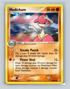 Medicham 42/101 EX Hidden Legends NM BUY 2 CARDS GET 1 FREE