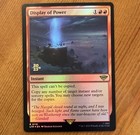 Display of Power [Prerelease], R 0119, NM Foil Promo, MTG LotR Lord Rings Card