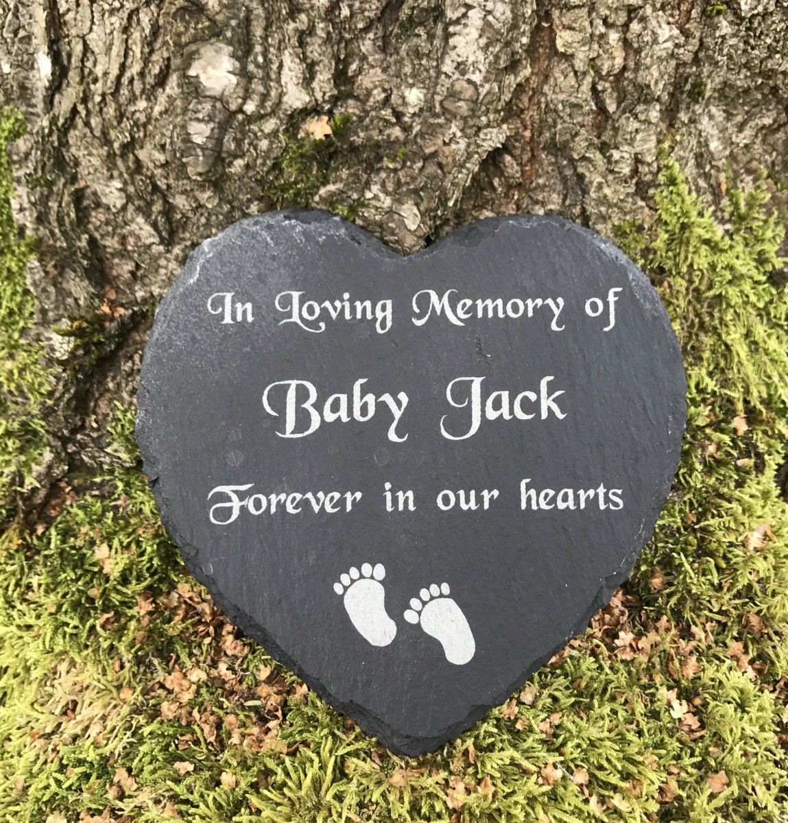 Personalised Baby Memorial Keepsake Stillborn Miscarriage Grave