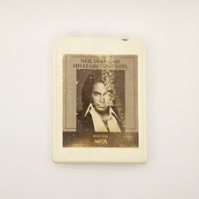 Neil Diamond , His 12 Greatest Hits , 8 Track Tape , 1974 , MCA, Restored