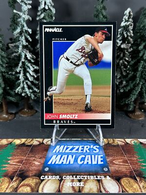 1992 Score Pinnacle Baseball John Smoltz Braves Base Card 191