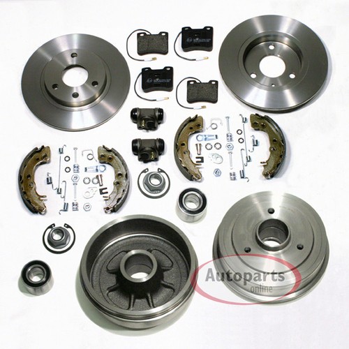 Nissan Micra K12 Bremsen Bremstrommel Set Bremsback Produktbild-Vorschau 8