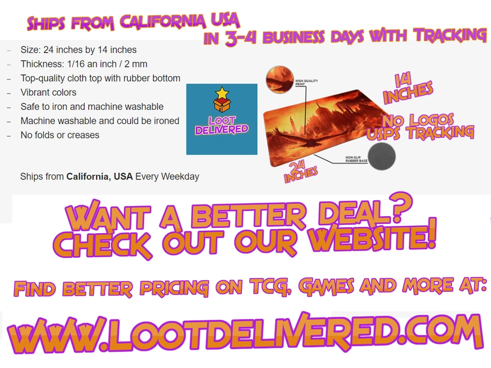 Final Fantasy TCG PlayMat | Alfombra de juego Magic The Gathering | Alfombrilla de juego MTG Final Fantasy Foto 3 de 3