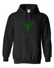 TESLA MODEL 3 ELECTRIC Hoodie (SIZE: S - 2XL) Free shipping Priority Mail