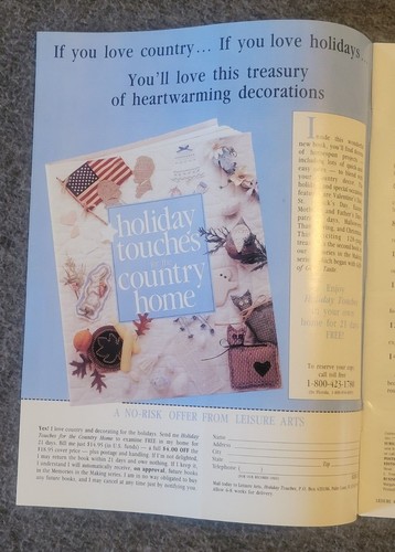 CELEBRATIONS to Cross Stitch & Craft Leisure Arts Summer 1990 21 All New Project - Picture 2 of 11