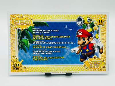 Super Mario Sunshine VIP Club 24:7 Code/Karte [Nintendo GameCube / PAL]