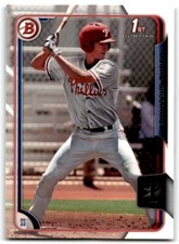 2015 BOWMAN DRAFT PICKS & PROSPECTS LUCAS WILLIAMS PHILADELPHIA PHILLIES #56
