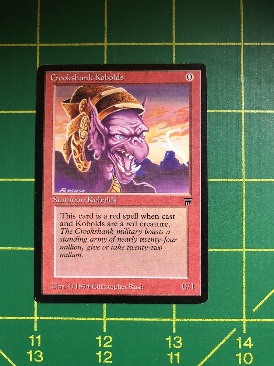 Magic the Gathering Crookshank Kobolds Card MTG Legends We Combine On Shipping | eBay Magic the Gathering Crookshank Kobolds Card MTG Legends We Combine On Shipping | eBay