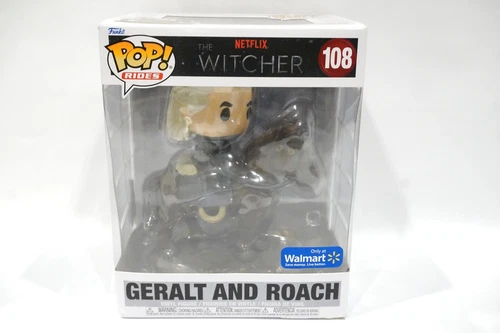 Funko POP Geralt and Roach Walmart Exclusive Netflix #108 The Witcher Figurine