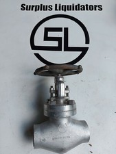 New Henry Vogt SW-12501 Manual Steel Socket Weld Globe Valve 800 2in. FAST SHIP!