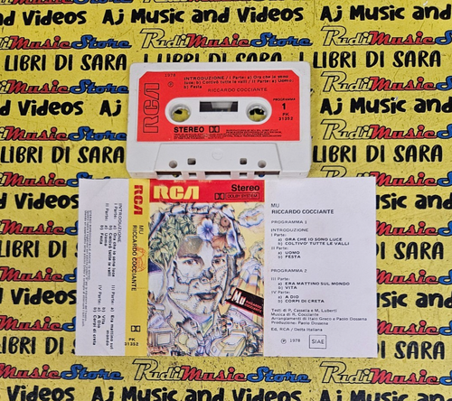 MC RICCARDO COCCIANTE mu 1978 italy RCA PK 31352