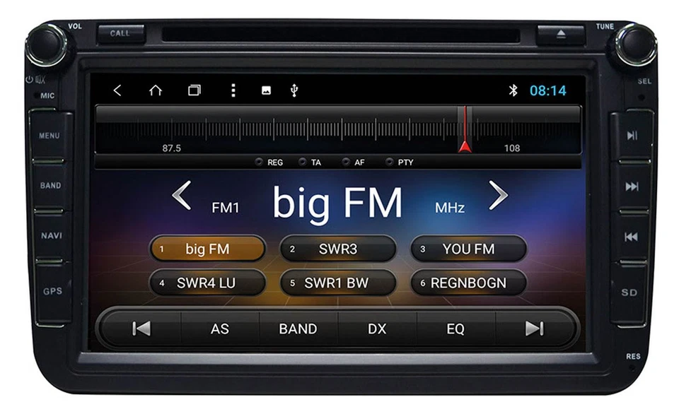 ESX VN815-VO-U1-DAB Navigation DAB Bluetooth für Volkswagen Seat Skoda BWARE - Bild 2 von 4