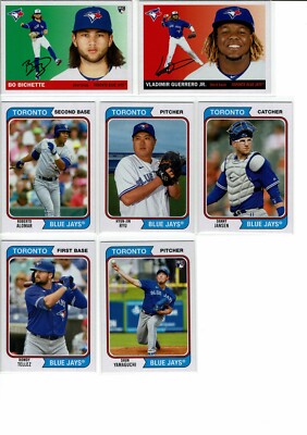 2020 Archives Baseball Toronto Blue Jays Team Set (12) Base Cards