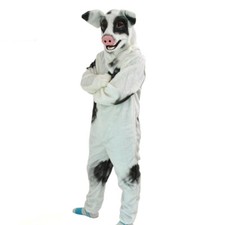 Adult Pig Mascot Costume Fursuits Cosplay Animal Halloween Party Fancy Dress New