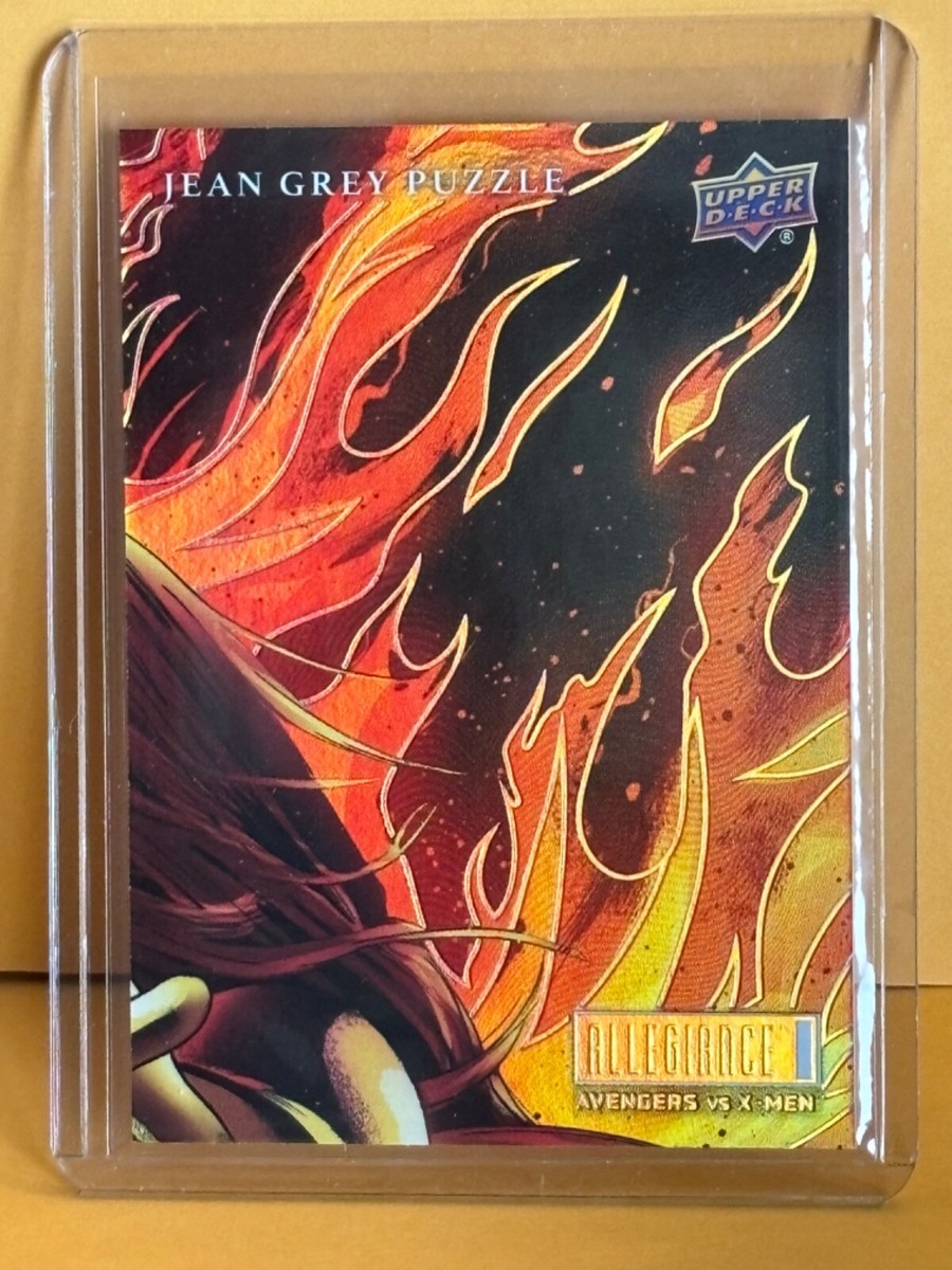 2023 Marvel Allegiance Avengers VS X-Man Jean Grey Puzzle Foil