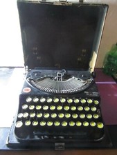 1920's Remington Portable Typewriter With Case Untested For Parts Or Restoration thumbnail