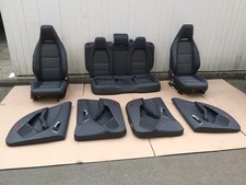 Mercedes W117 CLA Sitze Teillederausstattung Sitzheizung Schwarz Satz