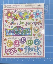 Creative Imaginations Renae Lindgren Scrapbooking Stickers “ You Go Girl”