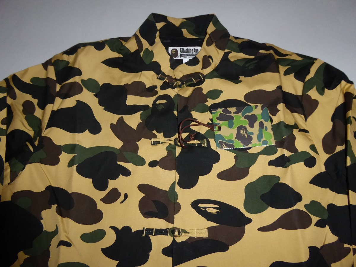12558 bape 1st camo china jacket yellow M | eBay 12558 bape 1st camo china jacket yellow M | eBay