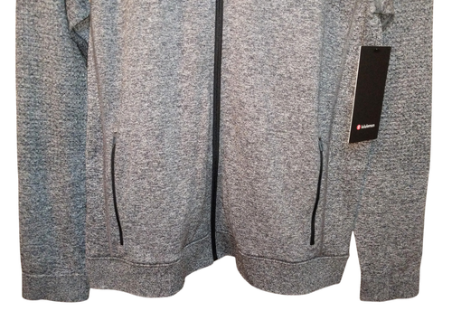 Lululemon Engineered Warmth Jacke Merinowolle Herren XXL BLK/WHT Full Zip - NEU - Bild 6 von 17