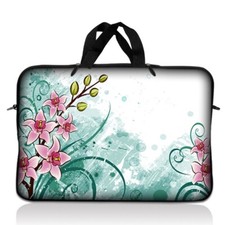 17.3  17.4  Neoprene Laptop Notebook Sleeve Bag Case Pouch Handle 16" Abstract