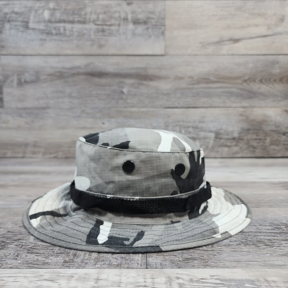 Gorra Camuflaje Militar Ejército Sombrero Adulto Hombre Ajustable ChinStrap Talla XLarge Foto 2 de 4