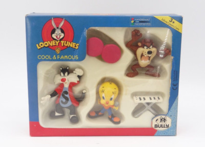 Looney Tunes Cool Famous Spielzeug Figuren Set Bully Warner Bros 2000 NEU & OVP