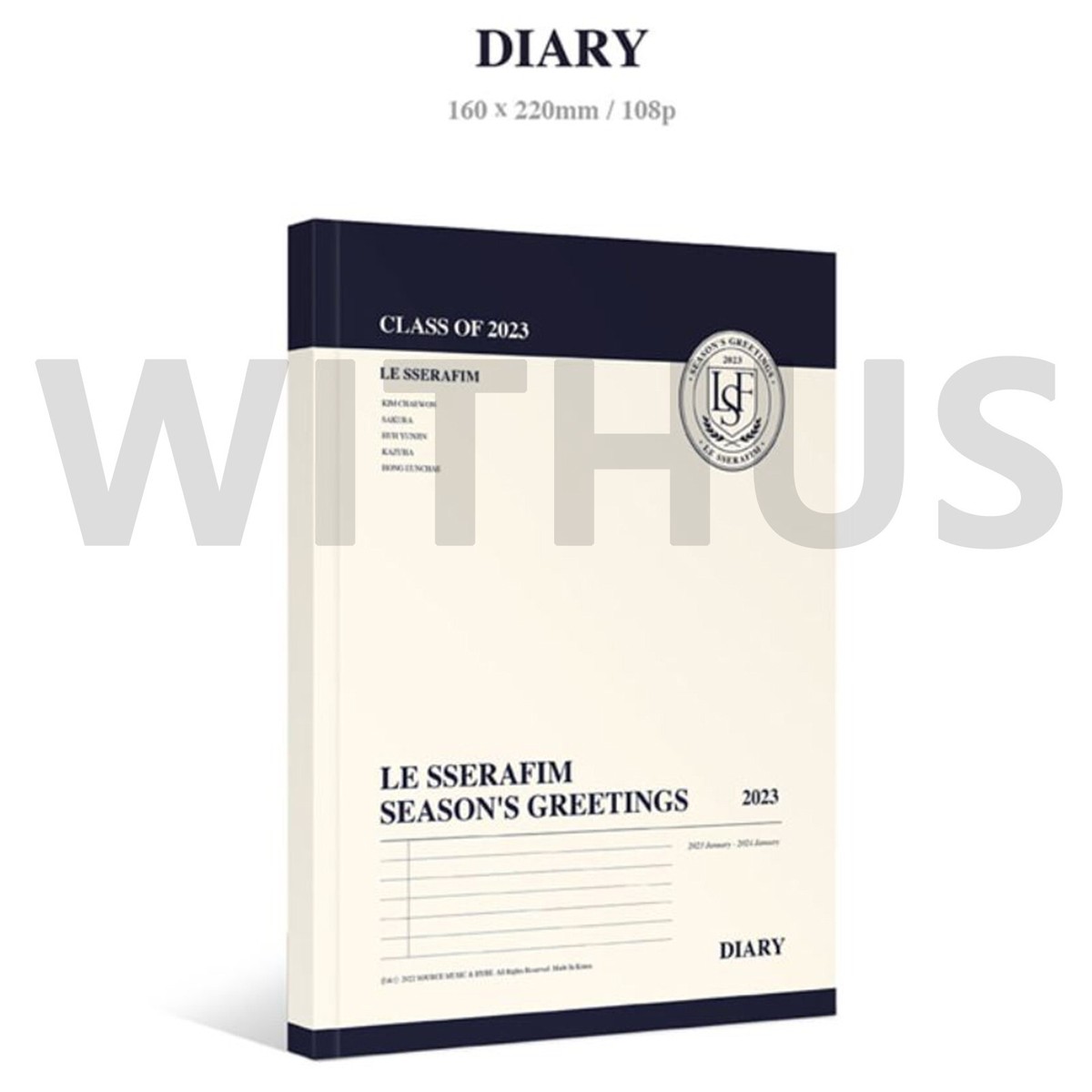 Le Sserafim Class of 2023 Season's Greetings 2023, Album Package