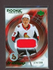 2018-19 UD Trilogy '03-04 15th Anniversary Retro Rookie Jerseys B. Tkachuk /399