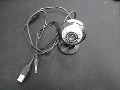 DYNAMODE USB WEBCAM WEBKAMERA MIT MIKROFON MIKROFON SCHWARZ & SILBER