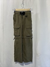 Boys Scouts Of America Cargo Pants Youth Size XSmall Convertible