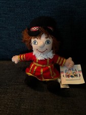 DISNEY STORE SMALL WORLD BEANBAG PLUSH ENGLAND BOY NWT