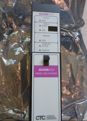 CTC - Access-4000, Series 500 Master for TI-500 Series I/O (now Siemens) - NEW