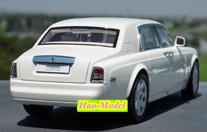 Kyosho 1:18 RollsRoyce Phantom Alloy Metal Car Model Hobby Toys Ornaments White - Image 3 of 4