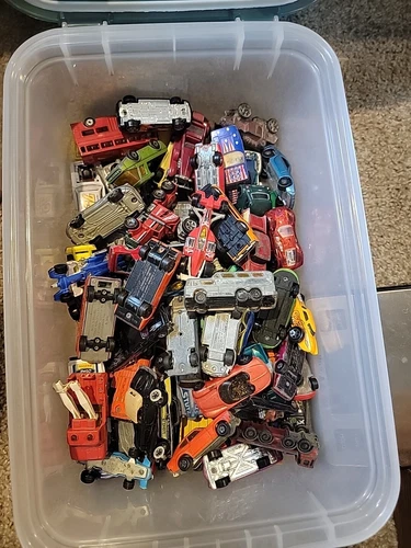 Lot Of 85 Hotwheels/Matchbox Cars Vintage & Modern