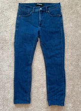 Express Jeans Women’s  Denim Perfect Mid Rise Ankle Legging Sz 4S