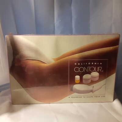 1991 California Contour Massager Deep Tissue Cellulite Facial Kit Cream Gel Oil