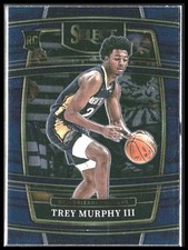 Trey Murphy III 2021-22 Panini Select Blue (Retail Base) #46 Rookie